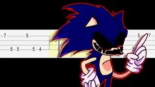 Friday Night Funkin' VS Sonic.EXE SlayBells Song (Easy Ukulele Tabs Tutorial)