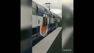 RER D TER HDF en Gare de Louvres
