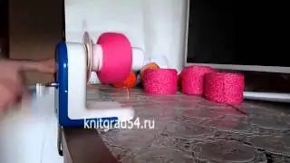 Китайская моталка с маятниковым нитеукладчиком