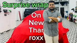 New Surprise Wrap On Thar Roxx🔥|Diwali पे surprise तो बनता है♥️।
