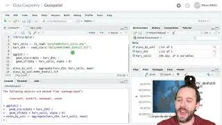 Geospatial Data in R - Aggregating Raster Data Inside of Polygons