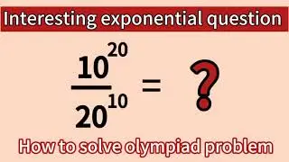 Simplifying exponents | solving an exponential olympiad problem | Go4Logics