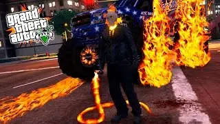 ПРИЗРАЧНЫЙ ГОНЩИК В ГТА 5! ОГНЕННЫЙ ЛИБЕРАТОР И ТАНК В ГТА 5! GTA 5 МОДЫ