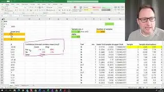 Confidence Interval Simulation in Excel