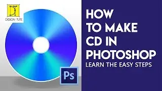 How to make a cd in photoshop. Lean a easy steps