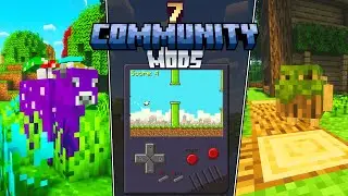 7 MIND-BLOWING Minecraft Mods Made By My Community