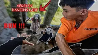 SERBIAN DANCING LADY REAL LIFE ESCAPE || Horror Parkour Pov