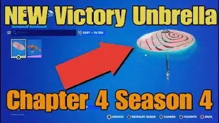 *NEW* Chapter 4 Season 4 Victory Unbrella!! Fortnite