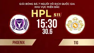 🔴Trực tiếp: Phoenix - TIG | Giải bóng đá 7 người VĐQG Bia Saigon Cup 2024 