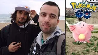 CAPTURING POKÉMON IN BARCELONA WITH SWAGGRON! [Pokémon GO-little david]