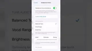 Iphone tips and tricks to make your airpods louder #shorts #apple #iphone