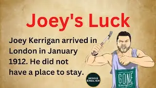 Joey's Luck | A Story in English | Improve English