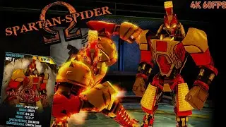 SPARTAN SPIDERS EVOLUTION - Custom Bot | Real Steel Boxing Champions Mobile (4K 60FPS)