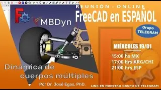 Presentación MBDyn WB 2/2 - Telegram FreeCAD en Español