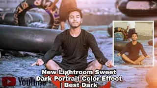 New Lightroom Sweet Dark Portrait Color Effect | Best Dark Background Editing |Lr Ariyan photography