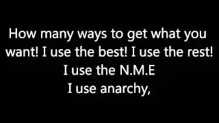 Sex Pistols - Anarchy in the U.K. (Lyrics)