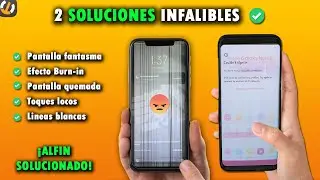 ✅ SOLUCIONADO: pantalla fantasma | 2 FORMAS de REPARAR la PANTALLA loca