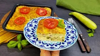 15 min, 2 dovlecei si 4 foi de placinta! Super usor si delicios! Placinta cu foi rupte si dovlecei!