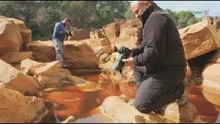 Fotografiando el río Tinto. Puente de las Majadillas, Huelva