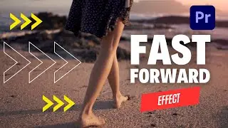 Learn HOW TO Create FAST FORWARD Effect in Premiere Pro | 1-minute Tutorial
