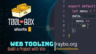 Build a JavaScript Project using Vite: Next Generation FrontEnd Tooling - Tutorial