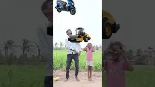Truck jcb loder collect and caching & funny vfx magic video