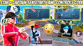STAR Captain Sensitivity Star Captain New 4 Finger Control Code Star Captain @ hr•Captain