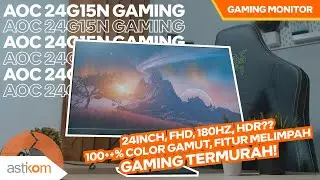AOC 24G15N GAMING MONITOR!, 1JUTA-AN 180HZ?!!