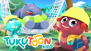 🐘🕷️ One Tiny Elephant 🐘 🐘 🐘 #tukutoonkids  #kidssongs 🎶🌈