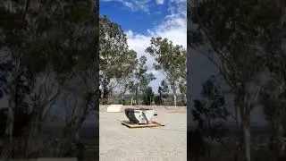 Strong wind landing