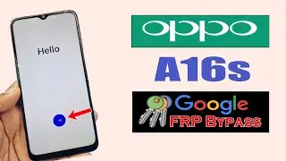 Oppo A16s CPH 2271 Frp bypass unlock tool