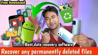 Permanently deleted photo video audio pdf excel word files kaise 100% recover kare ? FREE DOWNLOAD