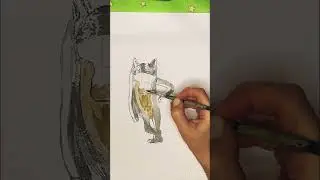Как нарисовать🐺ВОЛКА НУ ЕСЛИ ЧЕ, ЗАХОДИ