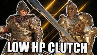 Survived a Big Gank with Just Low HP – Carry Energy! | For Honor