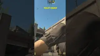 Toilet Smoke Overpass #shorts #cs2