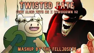 Twisted Fate [Come Along With Me x Powerdown v2 | Pibby Finn Vs. MX] Friday Night Funkin' Mix