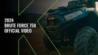 2024 Kawasaki Brute Force 750 | Official Action Video