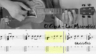 El Crack - Los Miserables Ukulele Cover Tutorial