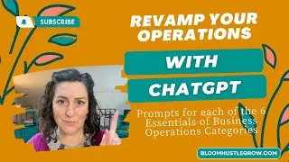 Save Time On ALL Areas Of Business Operations Leveraging ChatGPT
