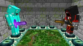 Race to Beat Minecraft But I CHEATED vs BadBoyHalo...