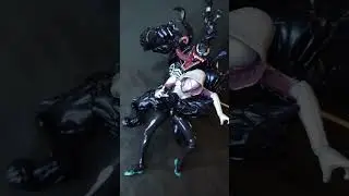 Posing the Amazing Yamaguchi Venom #venom #revoltech #actionfigures
