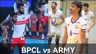 Ajith lal vs Asmathulla🔥 BPCL vs Army | Volleyball match highlights | Jerome vineeth | Sabith