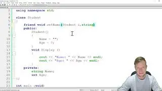 15. C++ Programming - Friend Function (C++ Class)