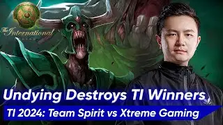 🧟 Dy UNDYING RIPPED HARD SUPPORT | Dota 2 TI 2024 Gameplay