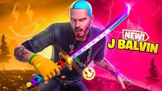 J Balvin 🎤 | Fortnite Thumbnail Speedart
