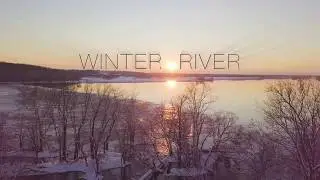 Winter River - A Potomac River Aerial Video - Landscapes