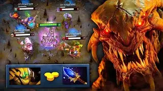 Sand King's new Aghanim's Scepter is broken🔥🔥🔥x2 Rampages | Dota 2 Gameplay