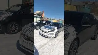 Перегон Владивосток - Москва. Обклеили морду от сколов. Заехали в г. Чита. #kiacarnival #kiak7