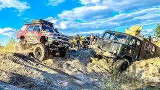 Шишиги-ГАЗ66 против Бигфута Toyota