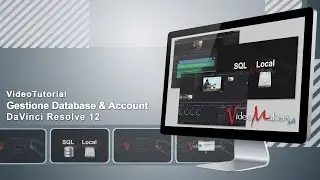 DaVinci Resolve - Gestione Database & Account